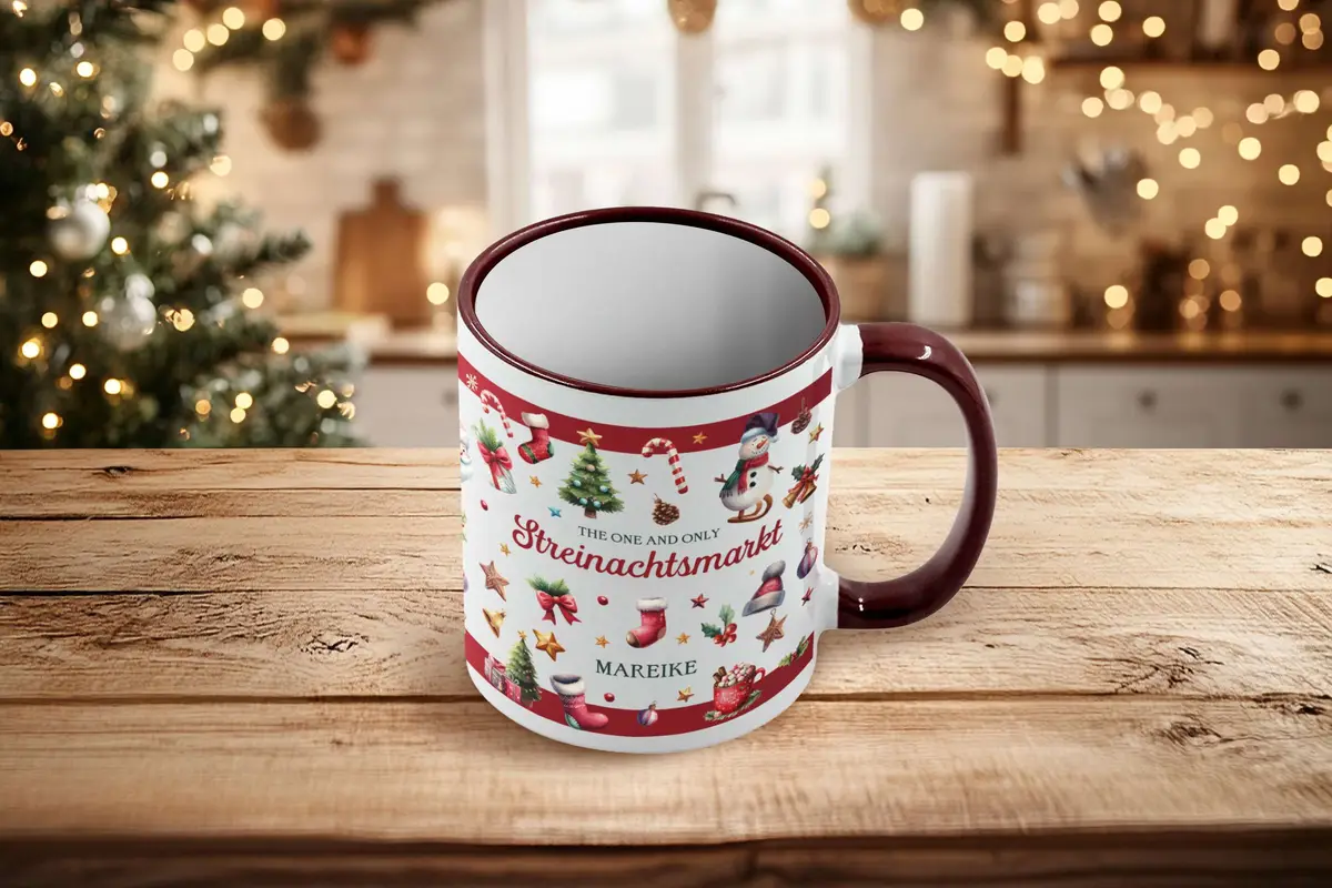 Streinachtsmarkt Kaffeetasse - modal
